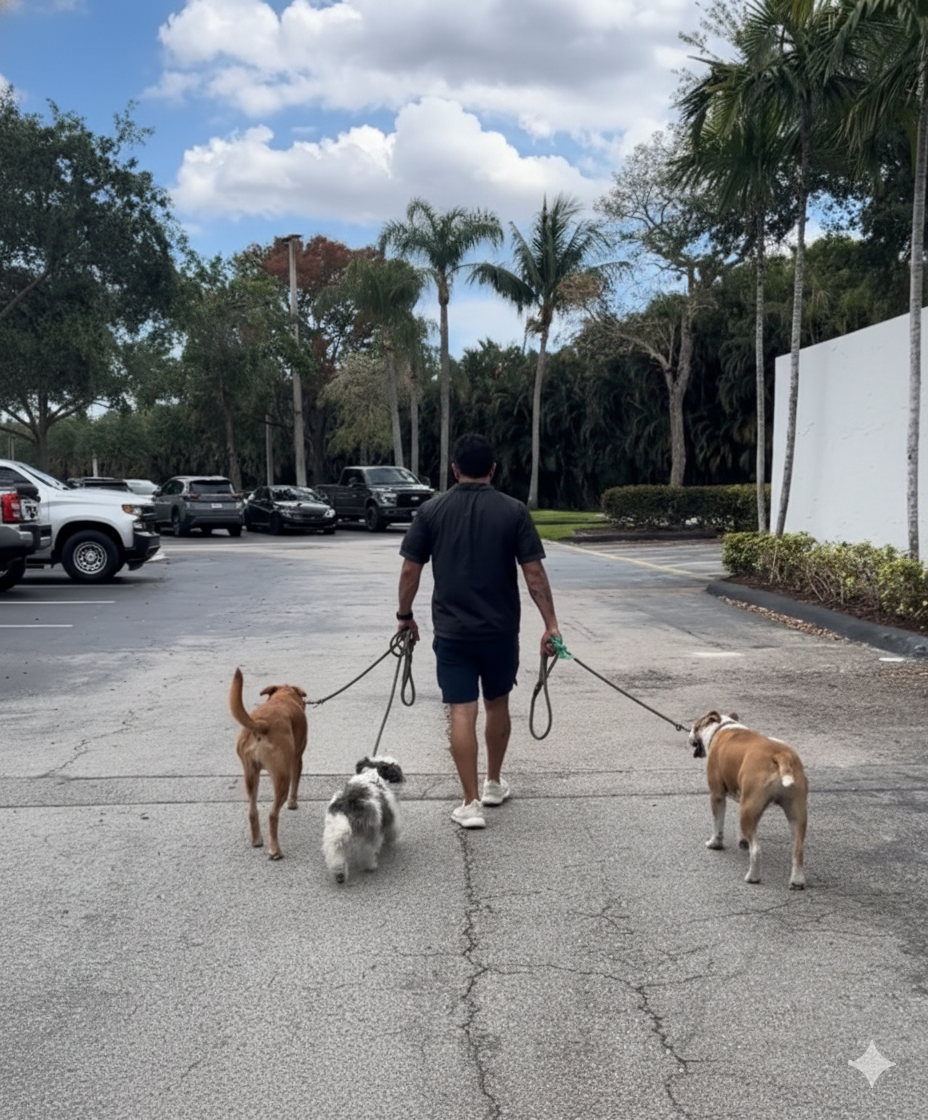 Hábitos para la Convivencia — Paseo estructurado con perros